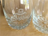 Set of 24 Crown Royal Glasses