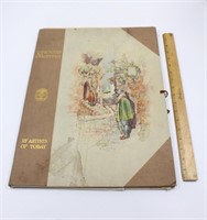 1895 Painting by Artists o Today Photogravure Book