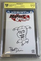 CBCS 9.8 Sig. Series Harley Quinn #1 2016