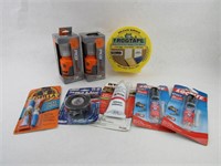 Assorted adhesives and tapes