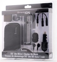 20-in-1 Starter Kit - Black for DS Lite
