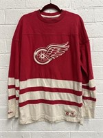 Vintage Detroit Red Wings Long Sleeve Shirt (M)