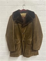 Cortefiel Corduroy Coat (Size 40)