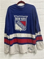 Vintage New York Rangers Long Sleeve Shirt (L)
