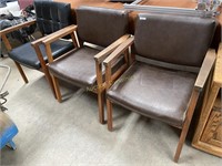 Three Waiting Room Chairs