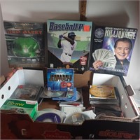 Computer disks and game lot