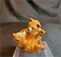 Goebel Numbered Playful Bears Porcelain Figurine