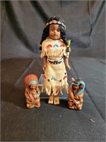 3 pcs Native American Lot
