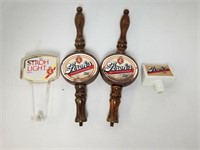 Lot Of 4 Vintage "Stoh's" Beer Tap Handles