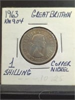 1963 Great Britain coin
