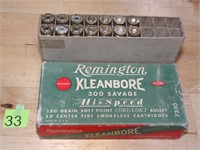 300 Sav 150gr SP Remington Rnds 14ct