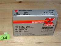 12Ga Winchester Buckshot 5ct