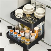 Seinloes Pull Out Cabinet Organizer 12.2" W X16.9
