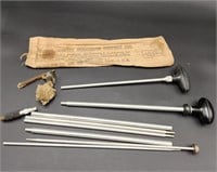 Old Vintage Tri-Pak Shotgun Cleaning Rod Kit