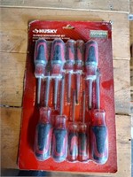 New Husky 10 pc Screwdriver Set