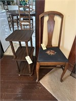 Chair & Shelf