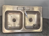 DOUBLE DROP IN SINK