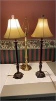 Lot Of 3 Table Lamps