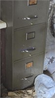File Cabinet w/ Items on Top