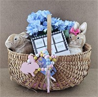 RAE DUNN Drawer Knobs & Bunny Basket