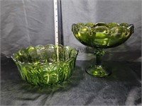 Indiana  Glass Green