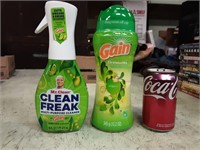 New Gain Laundry Beads & Mr.Clean Cleaner