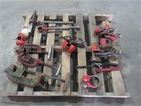 Assorted Threader and Pipe Stand Parts-