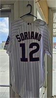 Soriano #12 Chicago Cubs MLB Jersey Size 52 (XL)