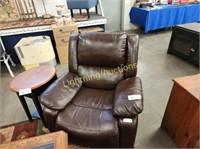 RED LEATHER RECLINER