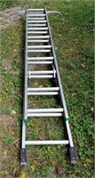 Werner Aluminum Extension Ladder No. 9