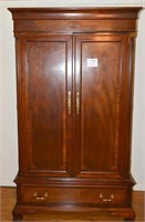 Large Wooden TV Armoire B9 T X 50" W X 23" Deep -