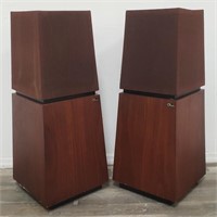 Pair of Ohm coherent-sound loud speaker model F