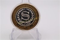 Ten Dollar .999 Silver Gaming Token