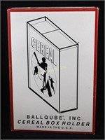 Ballqube In New Cereal Box Display Holder