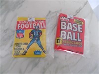 1981 Fleer Baseball and Football Sealed Packs