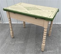 Country Enamel Top kitchen table