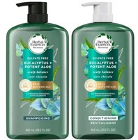 2-Pk Herbal Essences Bio Renew Shampoo and