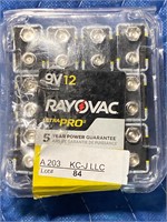 RAYOVAC 9V UltraPro Batteries