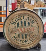 5GAL Metal "Sinclair Opaline" Motor Oil Can