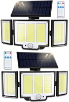 WFF8465  IFanze Solar Security Lights, 348 LED, 2P