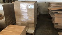 1 Stack of Miscellaneous 3/4" Particle Board