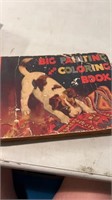 Vintage Big painting and coloring Book