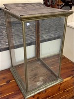 Nickel Plated Table Top Display Case (Rough)
