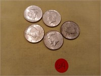 1964 Kennedy Half Dollars $2.50 Face