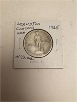 1925 Lexington Concord Commemorative Half