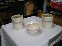 Canisters & Bowl Pottery