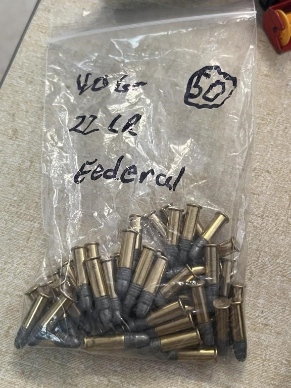 Federal 40 grain 22 LR 50 Rounds