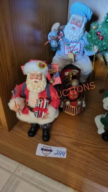 Clothtique Santa Figures