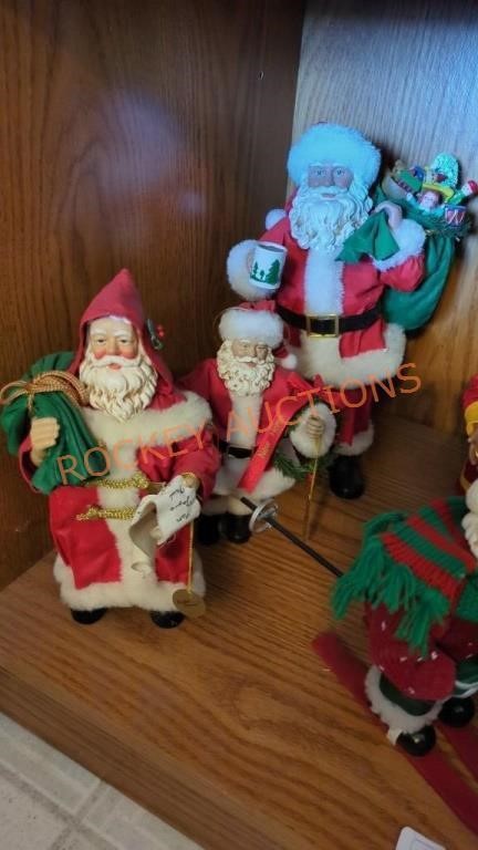 Clothtique Santa Figures