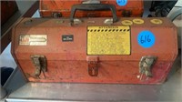 TOOL BOX WITH TOOLS, STAPLER,